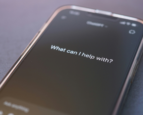 iphone asks how can i help