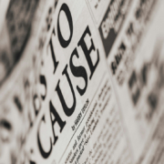 newspaper headline