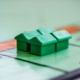 closeup of a monopoly board