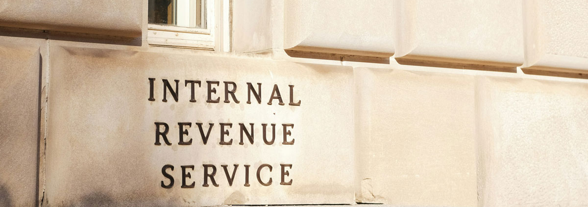 IRS sign