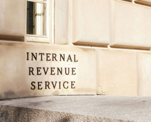 IRS sign